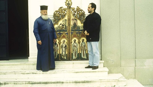 Pelendri, delivery of the 16th century sanctuary doors after treatment at the CCH.